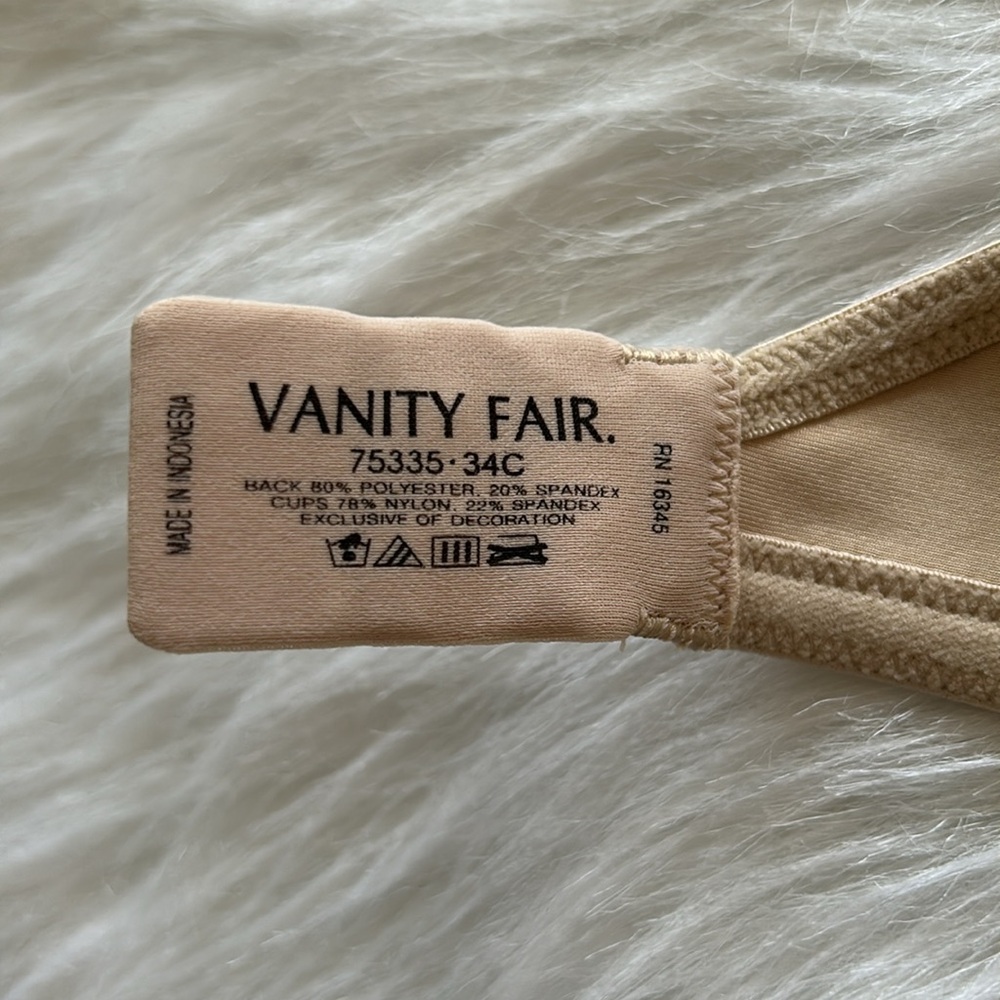 Vanity Fair 34C Bra - Picture 2 of 2
